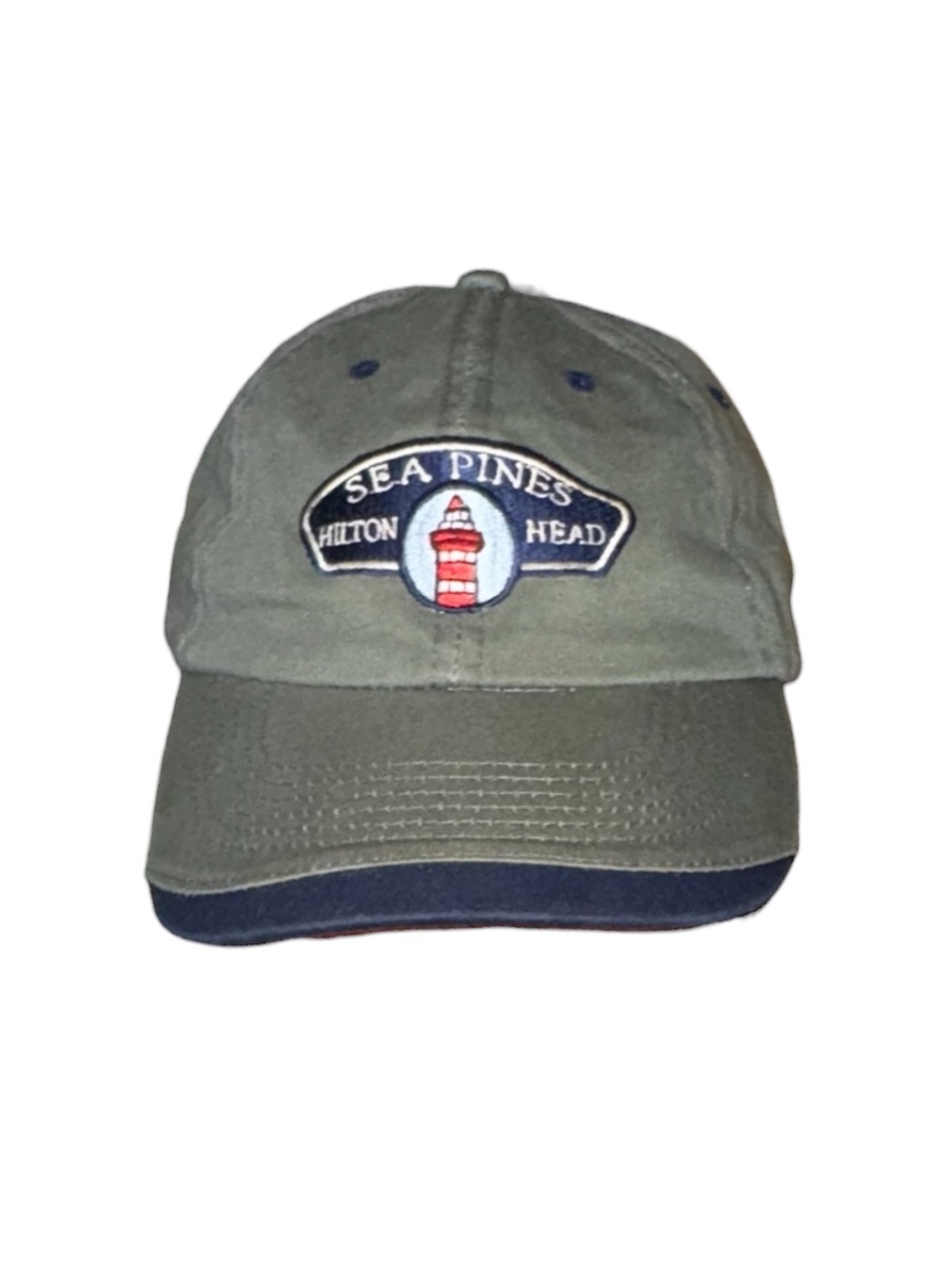 Sea Pines Hilton Head Olive Baseball Cap